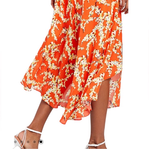 A.L.C.| NEW $395 Lev Floral Asymmetrical Slip Skirt, Size 4 - Picture 5 of 11